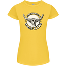 Longhorns is What I Like Cow Cattle Womens Petite Cut T-Shirt Yellow