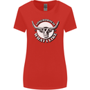 Longhorns is What I Like Cow Cattle Womens Wider Cut T-Shirt Red