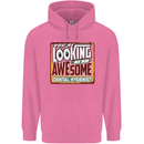 Looking at an Awesome Dental Hygienist Mens 80% Cotton Hoodie Azelea