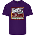 Looking at an Awesome Driving Instructor Mens Cotton T-Shirt Tee Top Purple