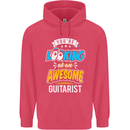 Looking at an Awesome Guitarist Guitar Childrens Kids Hoodie Heliconia