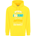 Looking at an Awesome Guitarist Guitar Childrens Kids Hoodie Yellow