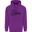 Lord of the Strings Guitarist Guitar Childrens Kids Hoodie Purple