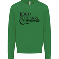 Lord of the Strings Guitarist Guitar Kids Sweatshirt Jumper Irish Green