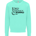 Lord of the Strings Guitarist Guitar Kids Sweatshirt Jumper Peppermint