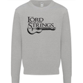 Lord of the Strings Guitarist Guitar Kids Sweatshirt Jumper Sports Grey