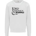 Lord of the Strings Guitarist Guitar Kids Sweatshirt Jumper White
