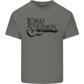 Lord of the Strings Guitarist Guitar Kids T-Shirt Childrens Charcoal