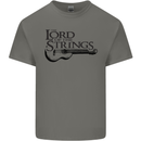 Lord of the Strings Guitarist Guitar Kids T-Shirt Childrens Charcoal