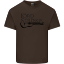 Lord of the Strings Guitarist Guitar Kids T-Shirt Childrens Chocolate