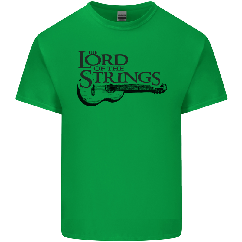 Lord of the Strings Guitarist Guitar Kids T-Shirt Childrens Irish Green