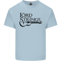 Lord of the Strings Guitarist Guitar Kids T-Shirt Childrens Light Blue