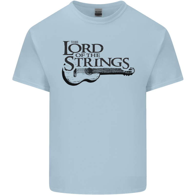 Lord of the Strings Guitarist Guitar Kids T-Shirt Childrens Light Blue
