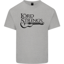 Lord of the Strings Guitarist Guitar Kids T-Shirt Childrens Sports Grey
