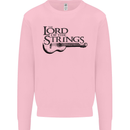 Lord of the Strings Guitarist Guitar Mens Sweatshirt Jumper Light Pink