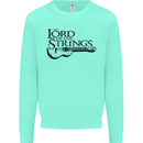 Lord of the Strings Guitarist Guitar Mens Sweatshirt Jumper Peppermint