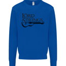 Lord of the Strings Guitarist Guitar Mens Sweatshirt Jumper Royal Blue