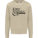 Lord of the Strings Guitarist Guitar Mens Sweatshirt Jumper Sand