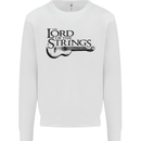 Lord of the Strings Guitarist Guitar Mens Sweatshirt Jumper White