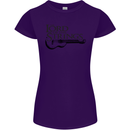 Lord of the Strings Guitarist Guitar Womens Petite Cut T-Shirt Purple