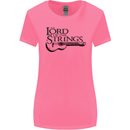 Lord of the Strings Guitarist Guitar Womens Wider Cut T-Shirt Azalea