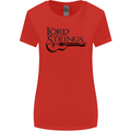 Lord of the Strings Guitarist Guitar Womens Wider Cut T-Shirt Red