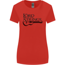 Lord of the Strings Guitarist Guitar Womens Wider Cut T-Shirt Red