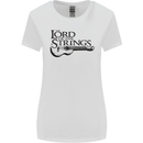 Lord of the Strings Guitarist Guitar Womens Wider Cut T-Shirt White