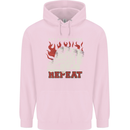 Lorry Driver Eat Sleep Truck Trucker Childrens Kids Hoodie Light Pink