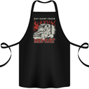 Lorry Driver Eat Sleep Truck Trucker Cotton Apron 100% Organic Black