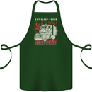 Lorry Driver Eat Sleep Truck Trucker Cotton Apron 100% Organic Forest Green