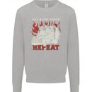 Lorry Driver Eat Sleep Truck Trucker Kids Sweatshirt Jumper Sports Grey