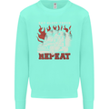Lorry Driver Eat Sleep Truck Trucker Mens Sweatshirt Jumper Peppermint