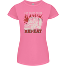 Lorry Driver Eat Sleep Truck Trucker Womens Petite Cut T-Shirt Azalea