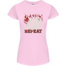 Lorry Driver Eat Sleep Truck Trucker Womens Petite Cut T-Shirt Light Pink