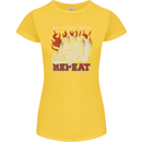 Lorry Driver Eat Sleep Truck Trucker Womens Petite Cut T-Shirt Yellow