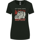 Lorry Driver Eat Sleep Truck Trucker Womens Wider Cut T-Shirt Black