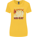 Lorry Driver Eat Sleep Truck Trucker Womens Wider Cut T-Shirt Yellow
