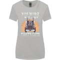 Lorry Driver You Work 9-5? Truck Funny Womens Wider Cut T-Shirt Sports Grey