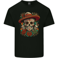 Los Muertow Sugar Skull Day of the Dead Kids T-Shirt Childrens Black