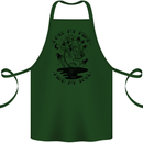 Lose My Mind Funny Magic Mushrooms Drugs Cotton Apron 100% Organic Forest Green