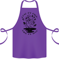 Lose My Mind Funny Magic Mushrooms Drugs Cotton Apron 100% Organic Purple