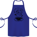 Lose My Mind Funny Magic Mushrooms Drugs Cotton Apron 100% Organic Royal Blue