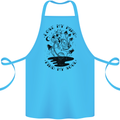Lose My Mind Funny Magic Mushrooms Drugs Cotton Apron 100% Organic Turquoise
