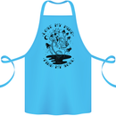 Lose My Mind Funny Magic Mushrooms Drugs Cotton Apron 100% Organic Turquoise