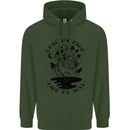 Lose My Mind Funny Magic Mushrooms Drugs Mens 80% Cotton Hoodie Forest Green