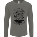 Lose My Mind Funny Magic Mushrooms Drugs Mens Long Sleeve T-Shirt Charcoal
