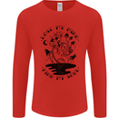 Lose My Mind Funny Magic Mushrooms Drugs Mens Long Sleeve T-Shirt Red