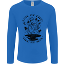 Lose My Mind Funny Magic Mushrooms Drugs Mens Long Sleeve T-Shirt Royal Blue