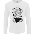 Lose My Mind Funny Magic Mushrooms Drugs Mens Long Sleeve T-Shirt White